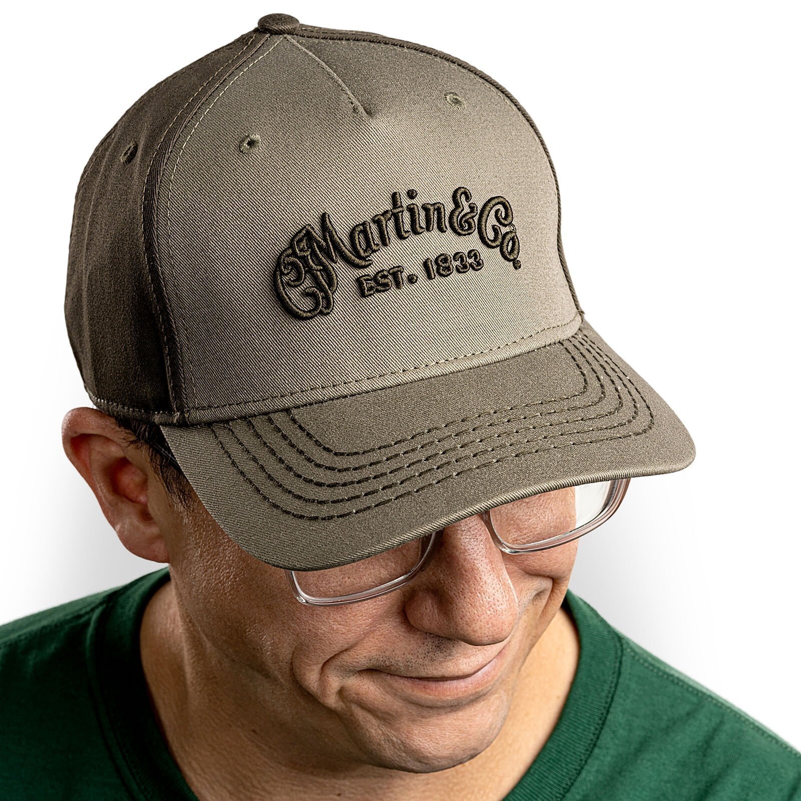 Martin Logo Hat - Army and Olive