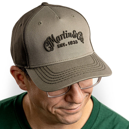 Martin Logo Hat - Army and Olive
