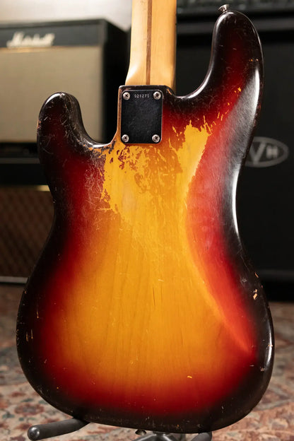 1958 Fender Vintage Precision Bass - 3 Tone Sunburst with Original Hardshell Case - Used