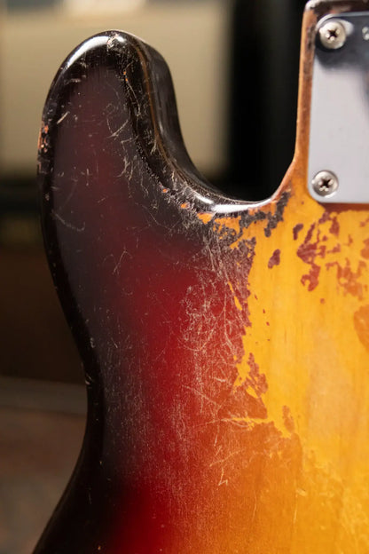 1958 Fender Vintage Precision Bass - 3 Tone Sunburst with Original Hardshell Case - Used