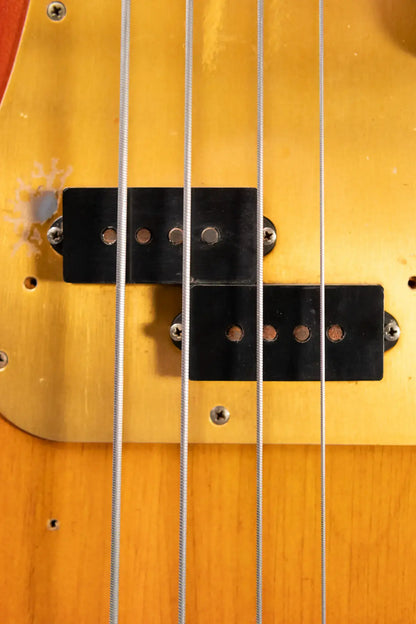 1958 Fender Vintage Precision Bass - 3 Tone Sunburst with Original Hardshell Case - Used