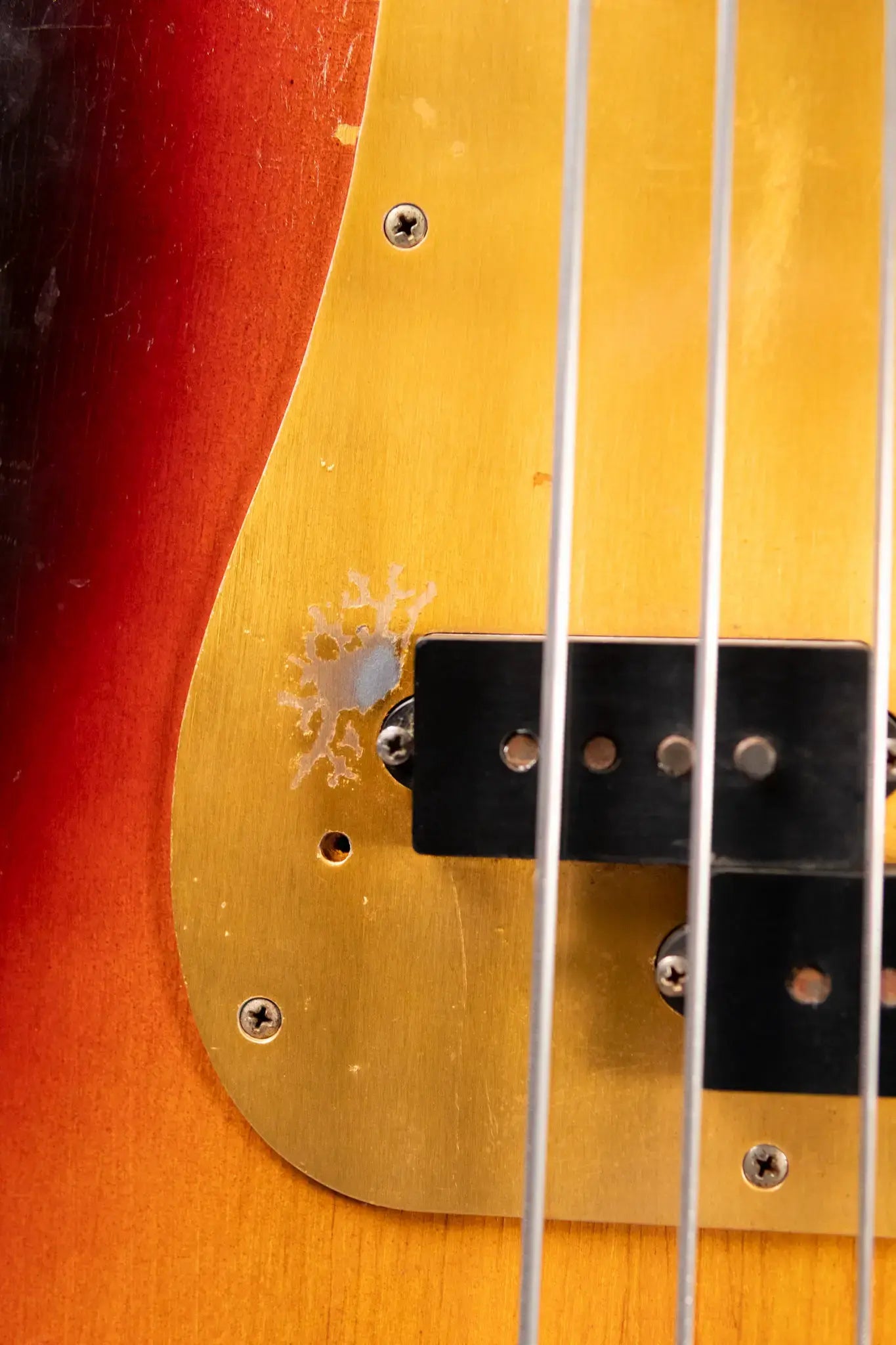 1958 Fender Vintage Precision Bass - 3 Tone Sunburst with Original Hardshell Case - Used