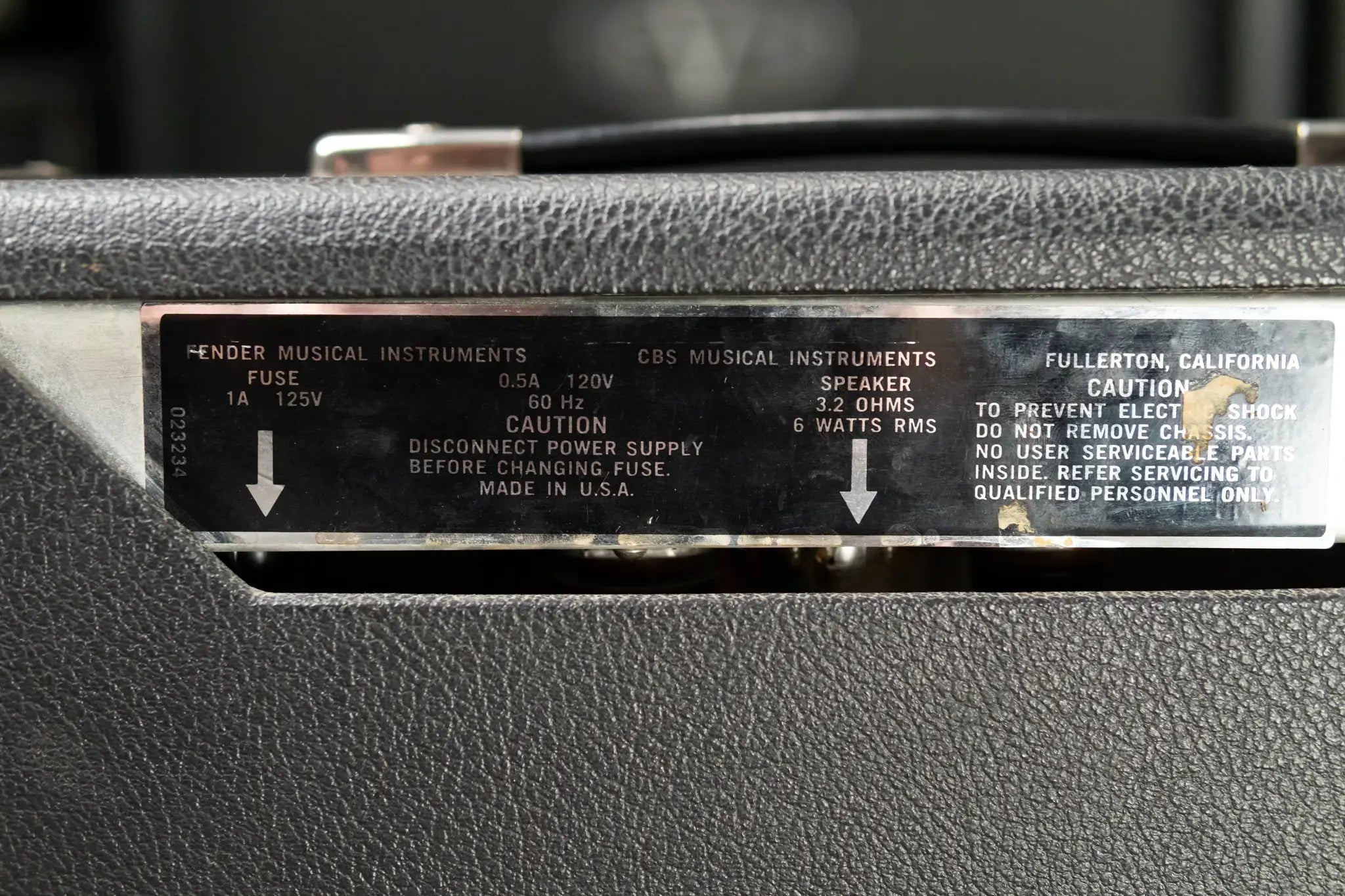 1976 Fender Champ 6-Watt 1x8" Silverface Guitar Combo Amplifier