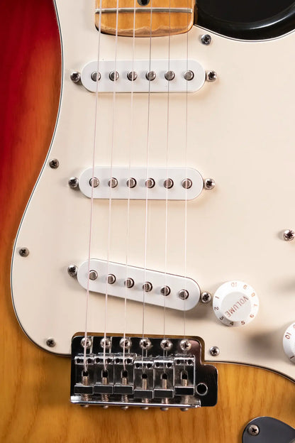 Fender 1979 Stratocaster Electric Guitar - 3-Tone Sunburst with Hardshell Case - Used