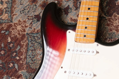 Fender 1979 Stratocaster Electric Guitar - 3-Tone Sunburst with Hardshell Case - Used
