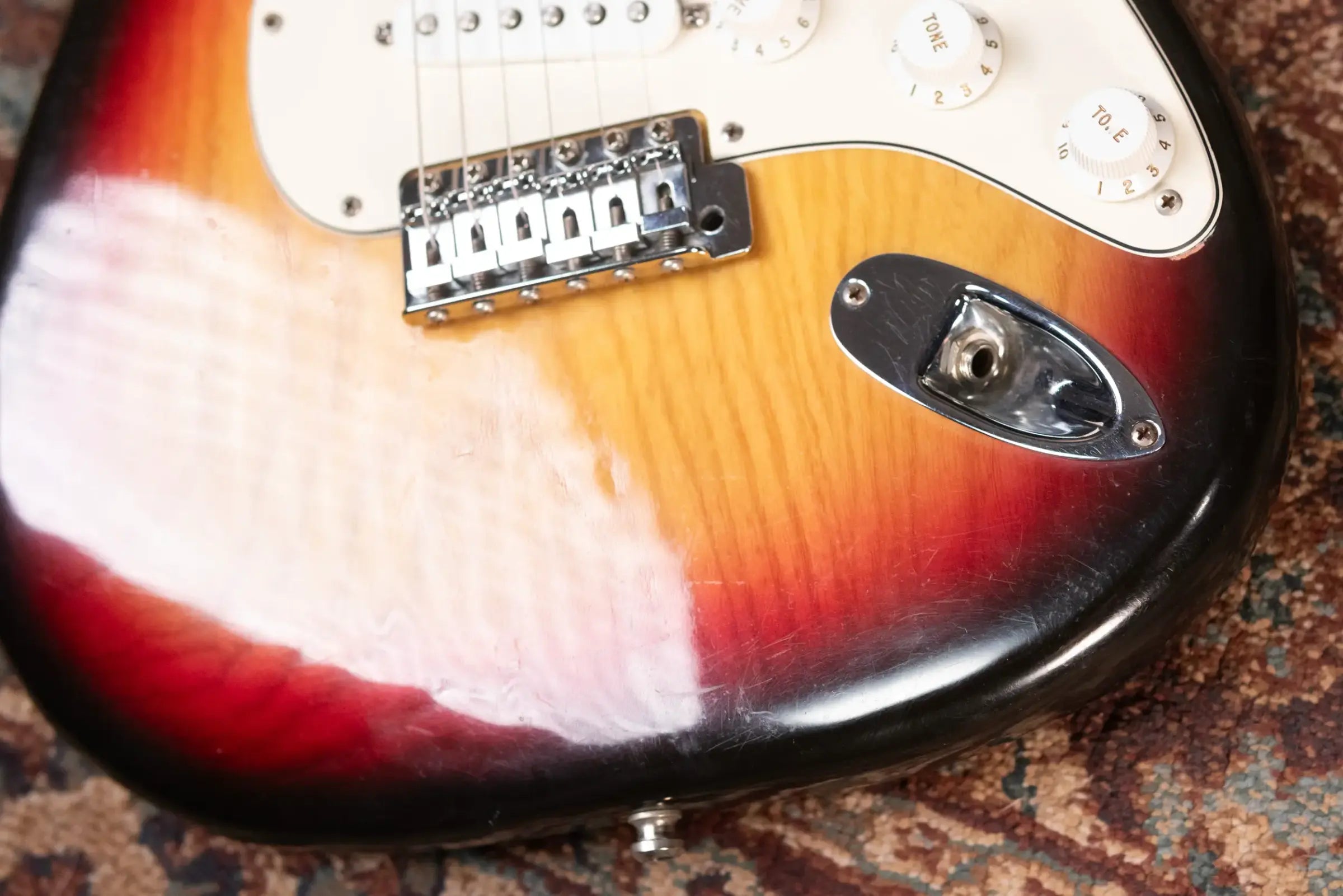 Fender 1979 Stratocaster Electric Guitar - 3-Tone Sunburst with Hardshell Case - Used