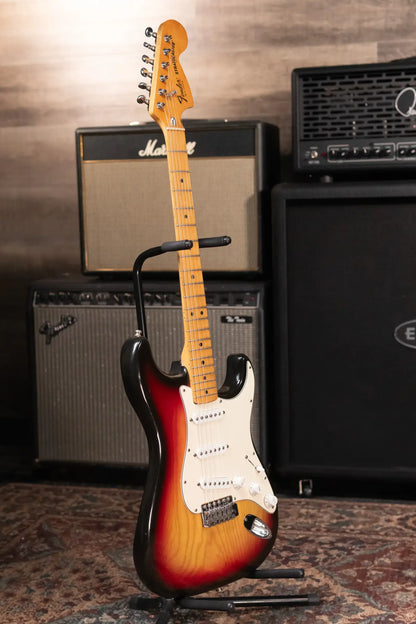 Fender 1979 Stratocaster Electric Guitar - 3-Tone Sunburst with Hardshell Case - Used