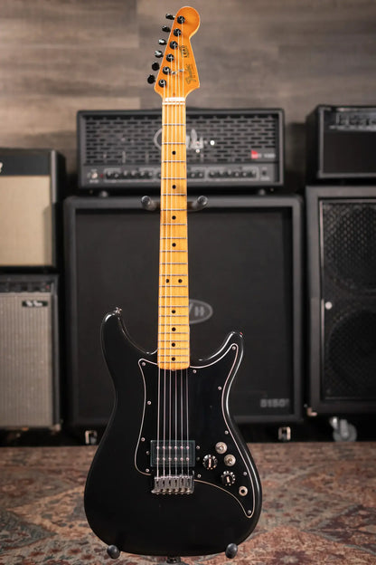 Fender 1981 Lead I Electric Guitar Black with Hardshell Case - Used