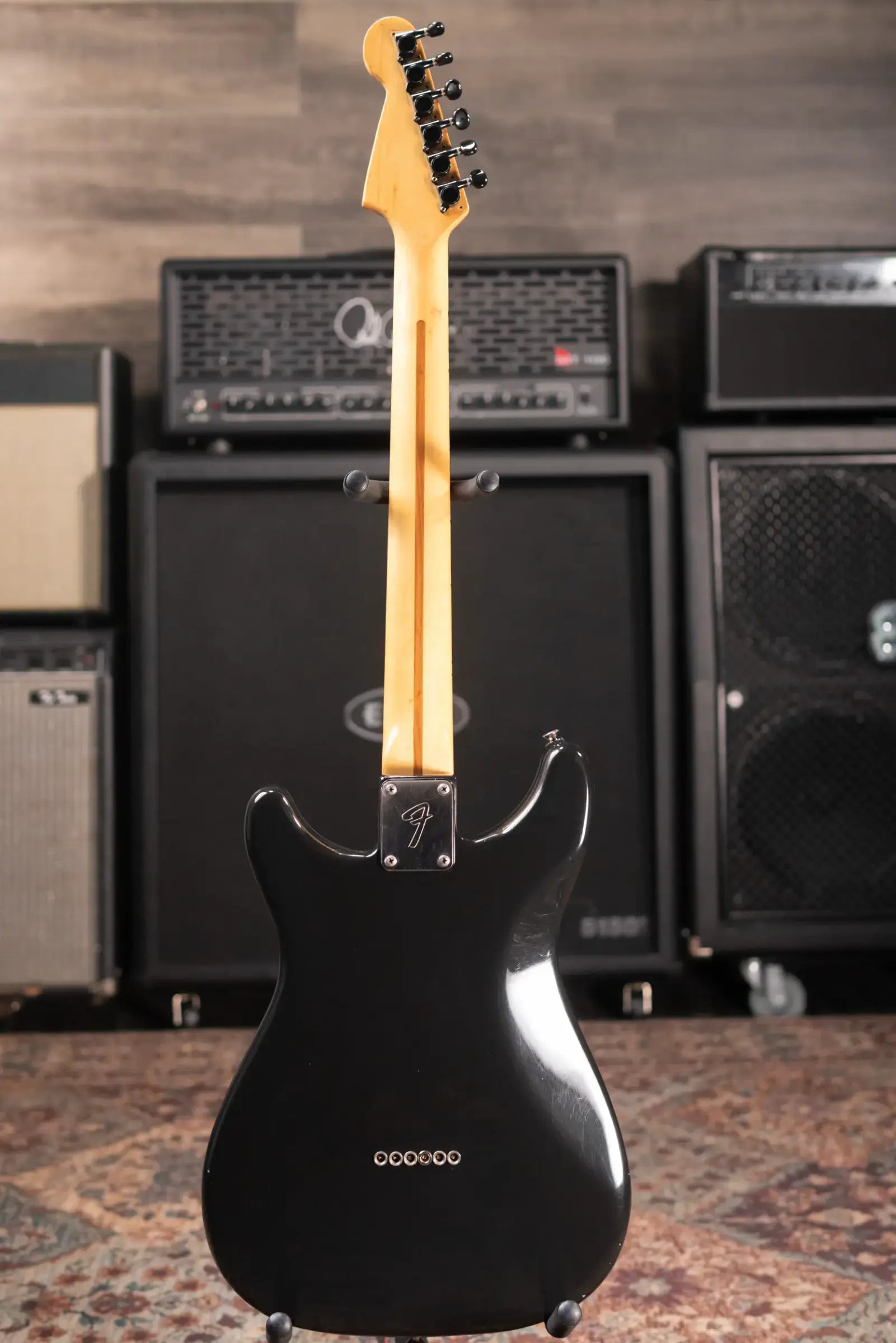 Fender 1981 Lead I Electric Guitar Black with Hardshell Case - Used