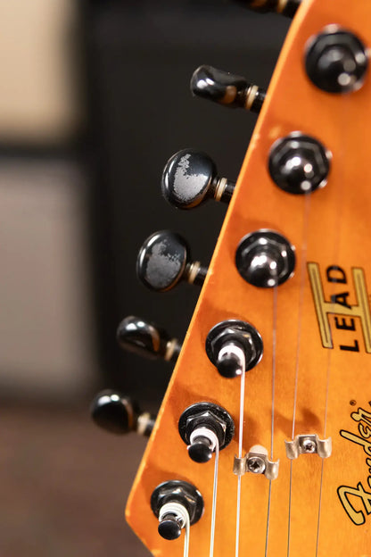 Fender 1981 Lead I Electric Guitar Black with Hardshell Case - Used