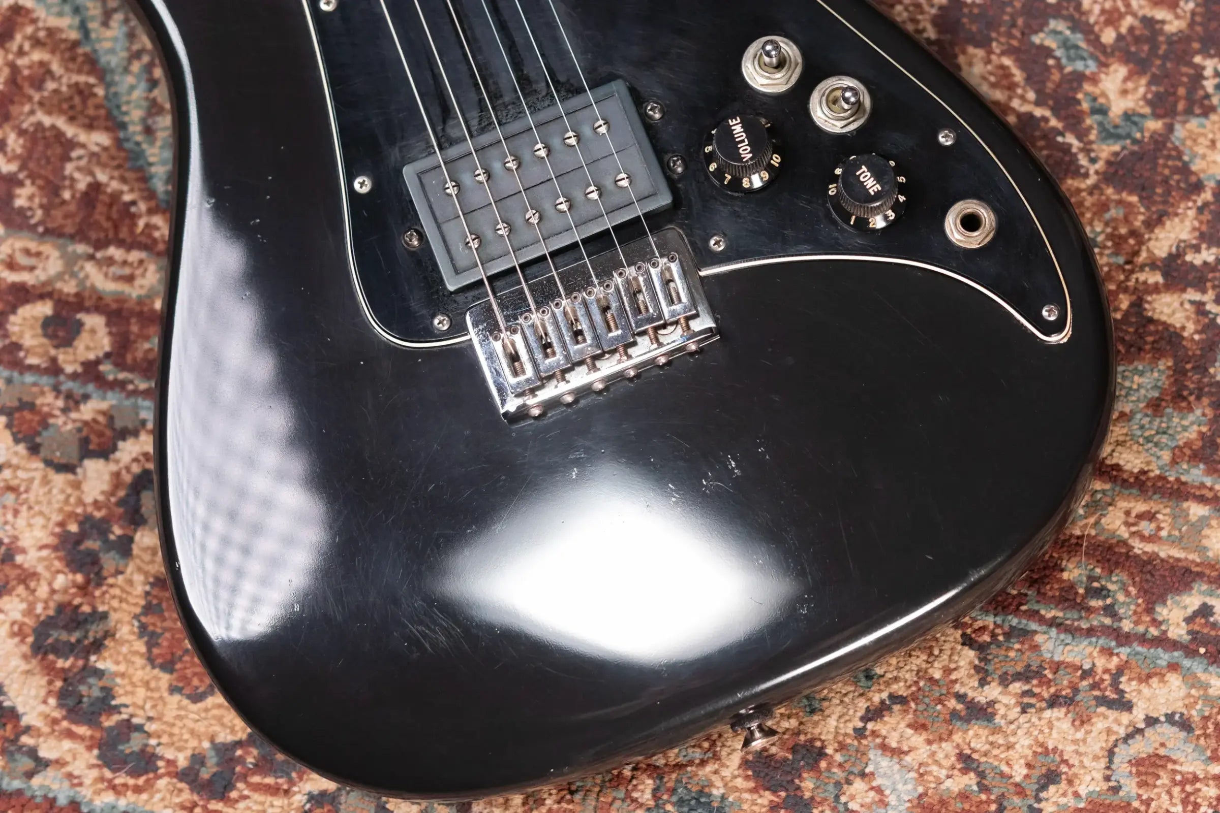 Fender 1981 Lead I Electric Guitar Black with Hardshell Case - Used