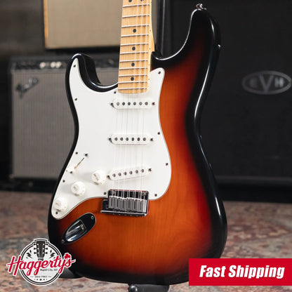 Fender 1996 American Standard Stratocaster Left-Handed Brown Sunburst with Hardshell Case - Used