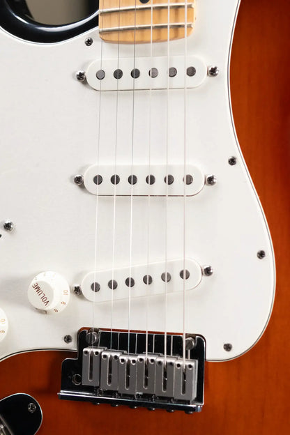 Fender 1996 American Standard Stratocaster Left-Handed Brown Sunburst with Hardshell Case - Used