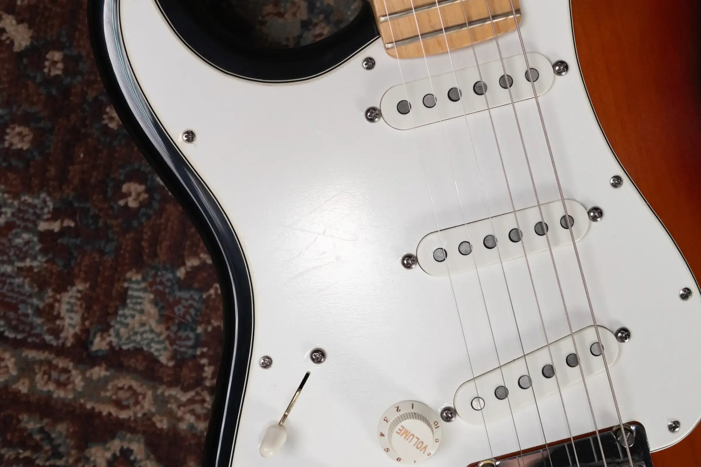 Fender 1996 American Standard Stratocaster Left-Handed Brown Sunburst with Hardshell Case - Used