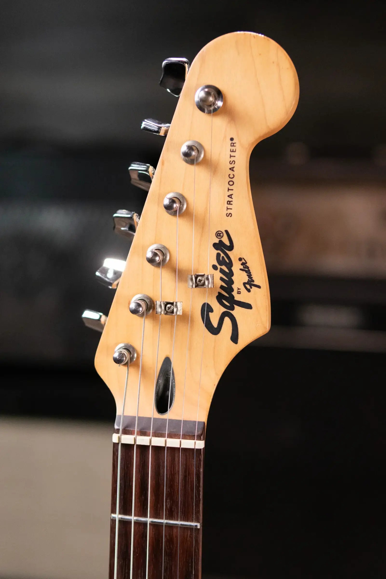 Squier 1995 Standard Stratocaster with Rosewood Fretboard Made in Korea, Olympic White - Used