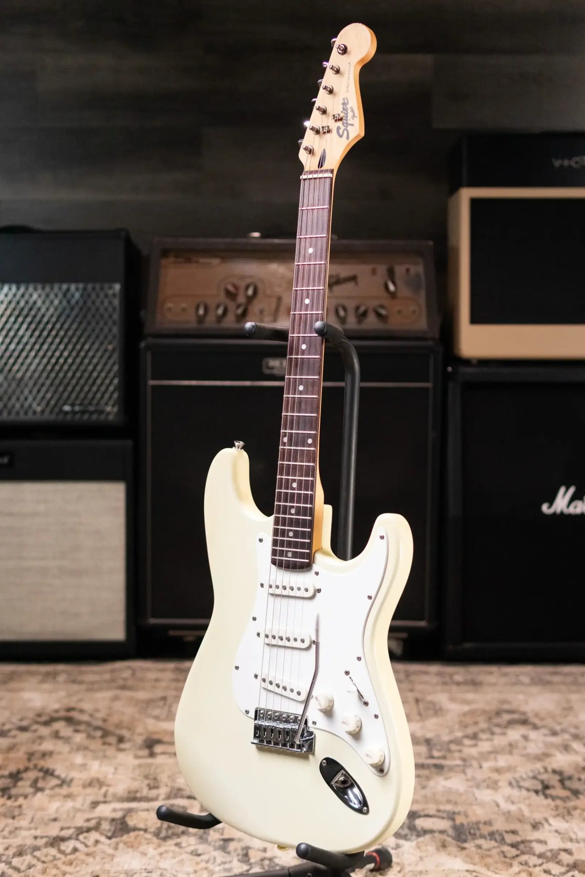 Squier 1995 Standard Stratocaster with Rosewood Fretboard Made in Kore