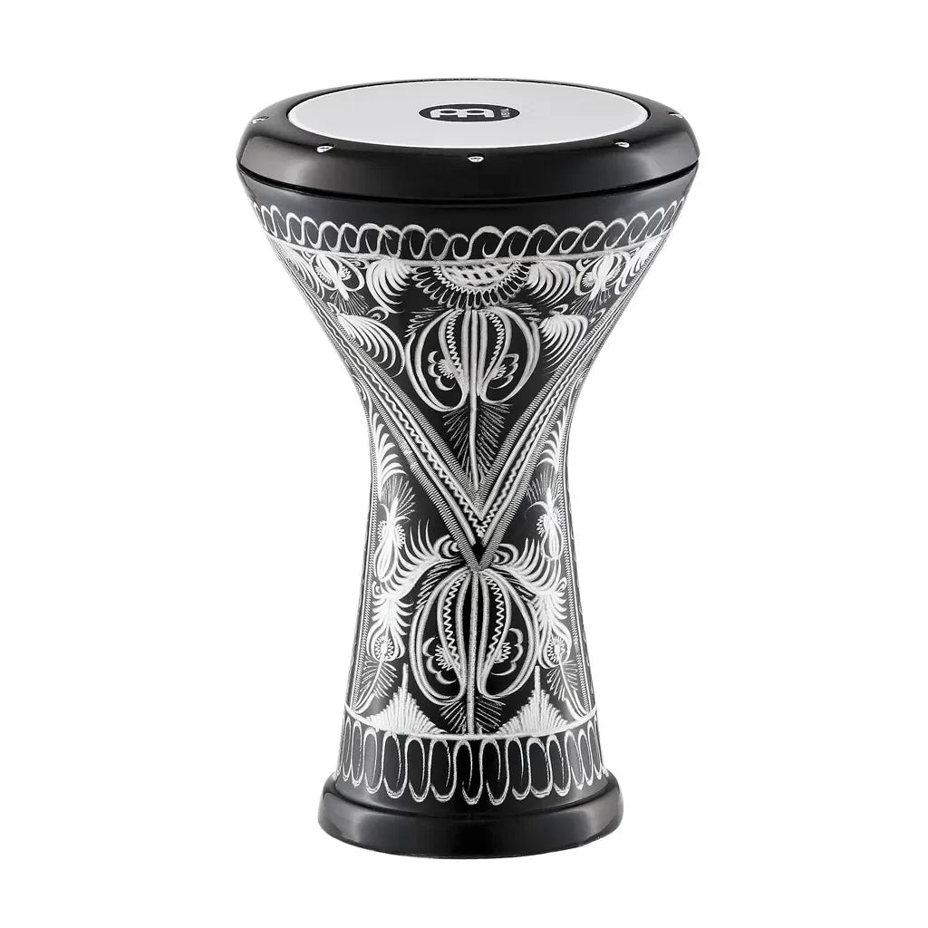 Meinl Percussion 8 1/2" Aluminum Doumbek, Hand engraved shell