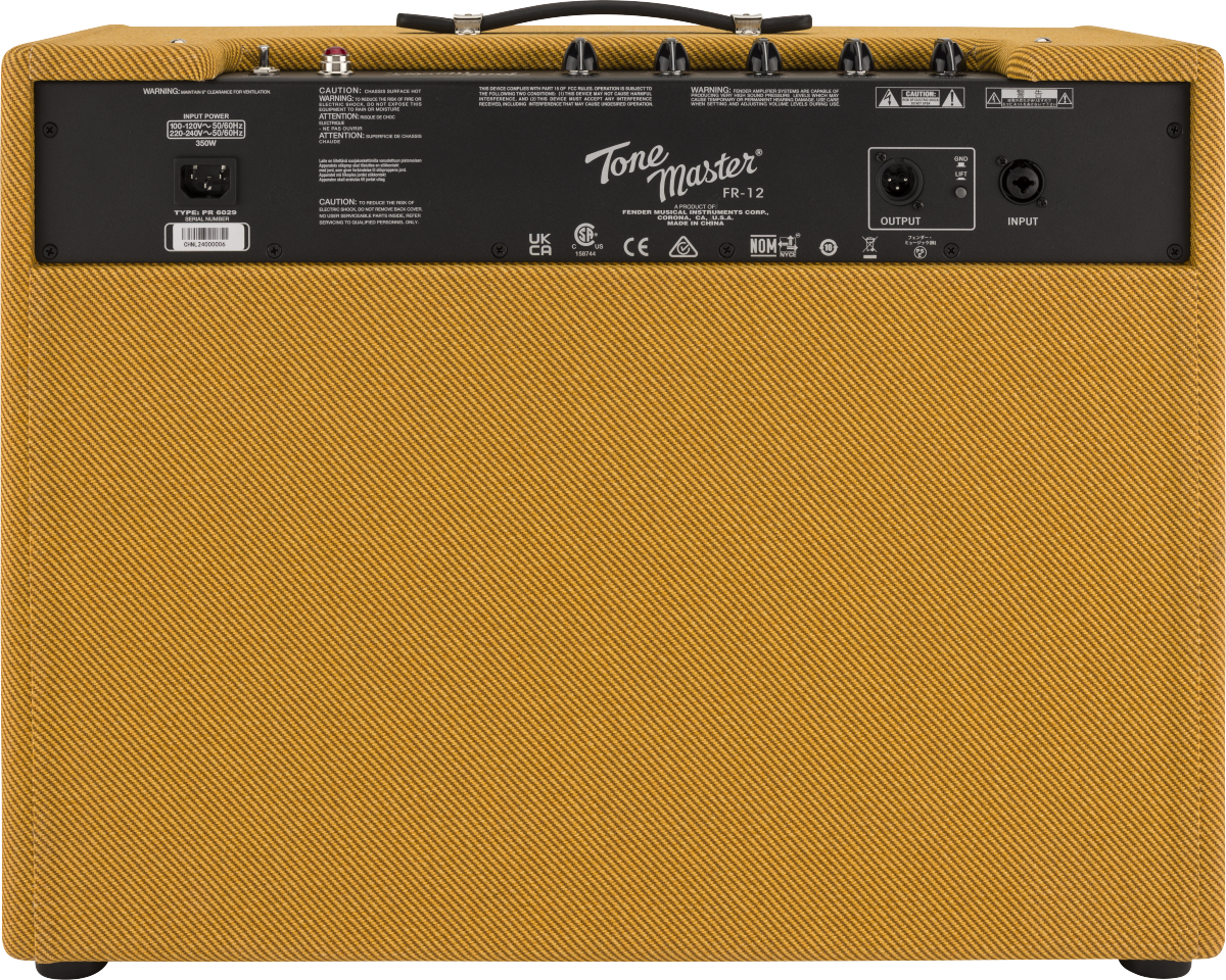 Fender Tone Master FR-12 Tweed - Display