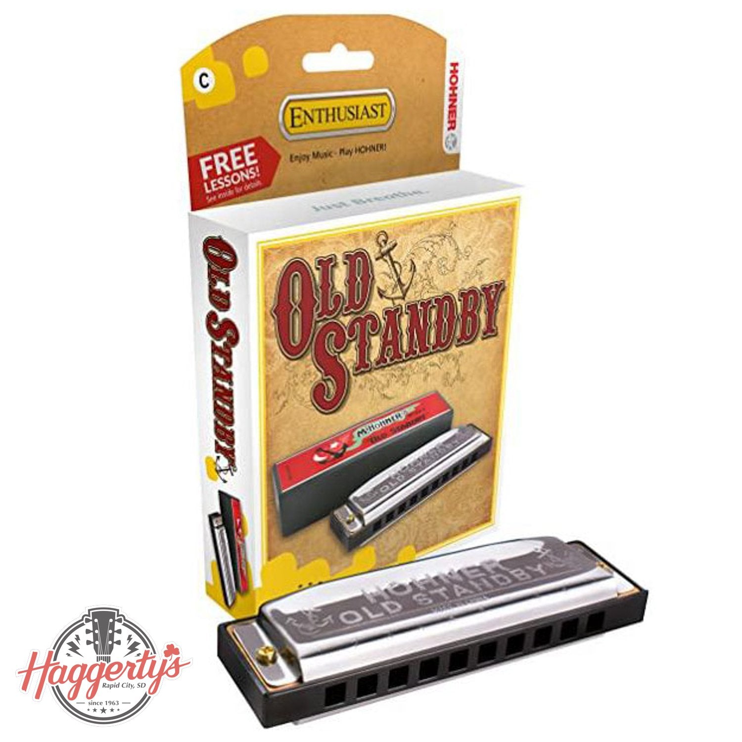 Hohner Old Standby Harmonica Enthusiast Key of A