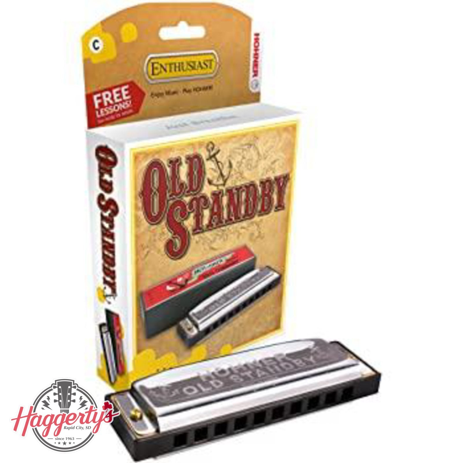 Hohner Old Standby Harmonica Enthusiast Key of C