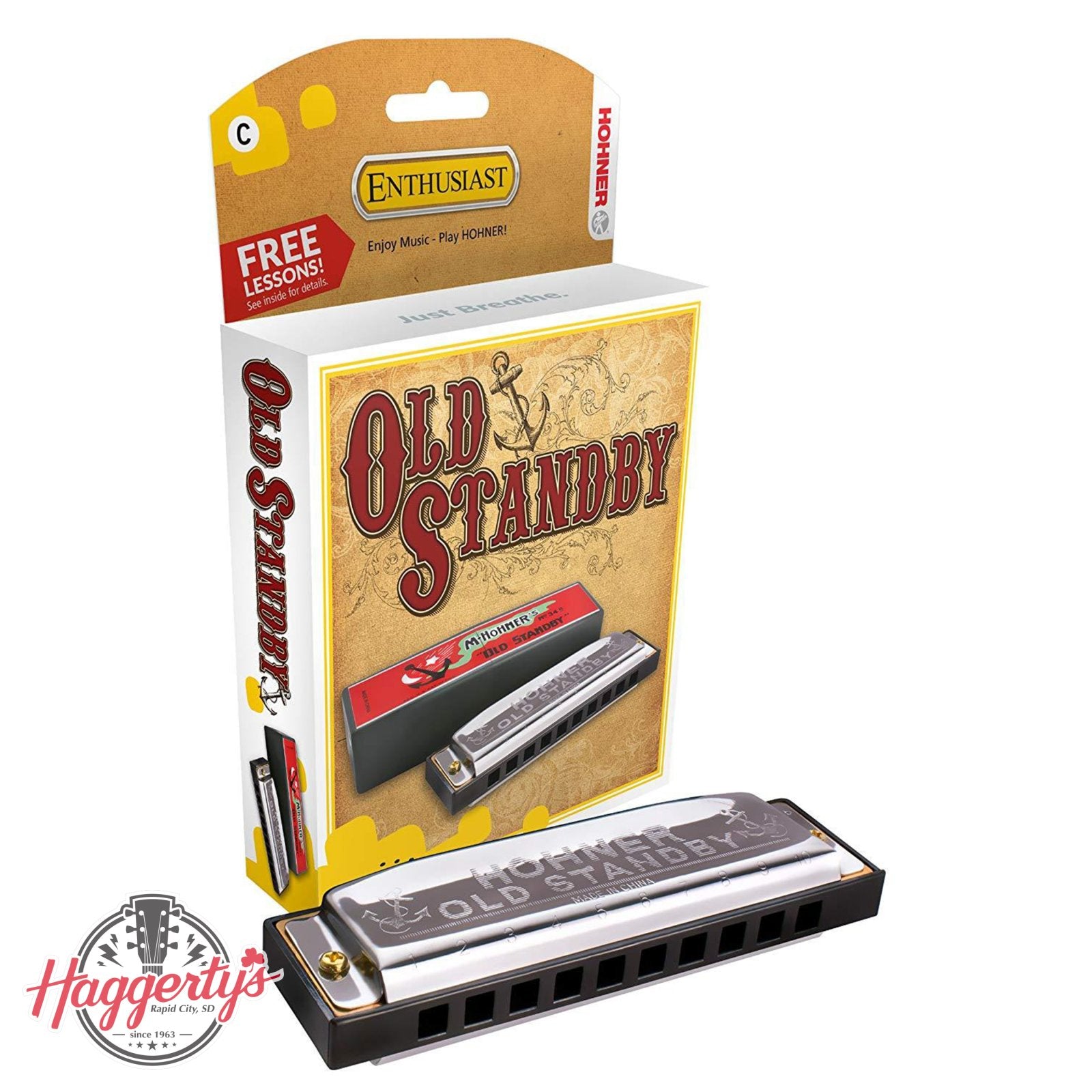 Hohner Old Standby Harmonica Enthusiast Key of F