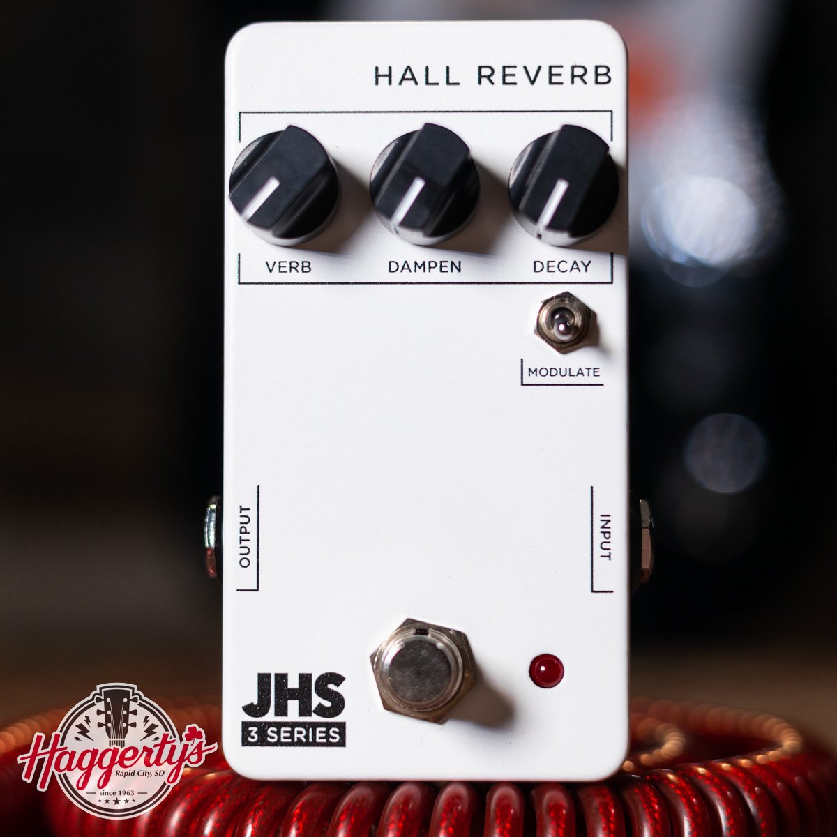 JHS 3 Series Hall Reverb Effects Pedal