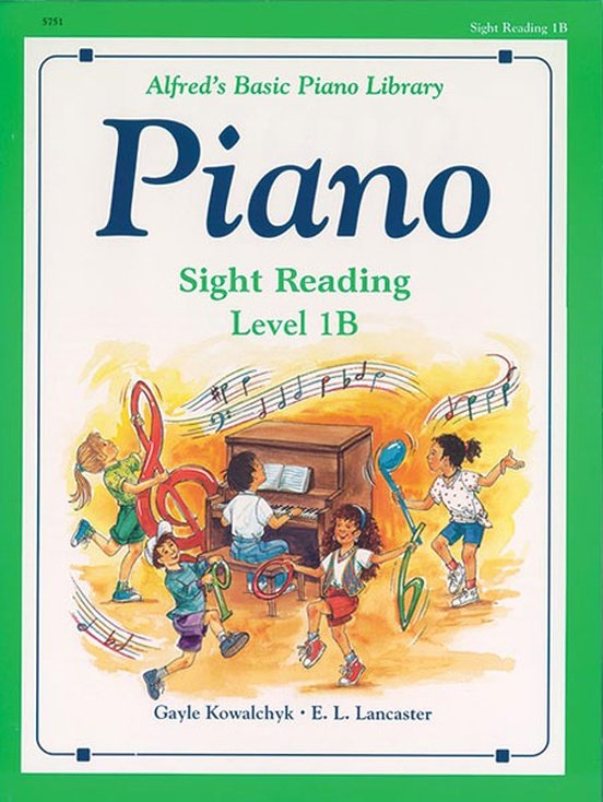 Alfred's Basic Piano Library: Level 1B - Sight Reading Book, Alfred Publishing