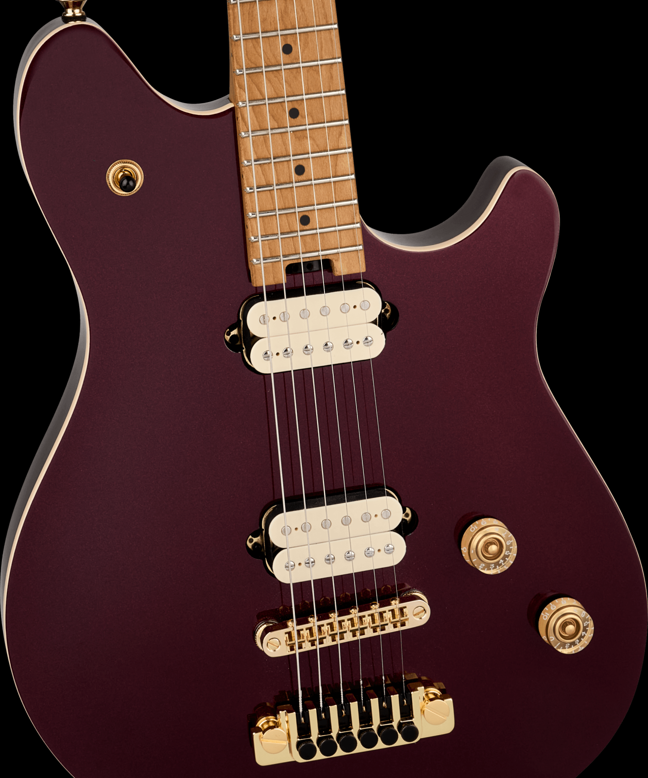 EVH Wolfgang Special TOM Electric Guitar, Baked Maple Fingerboard - Oxblood