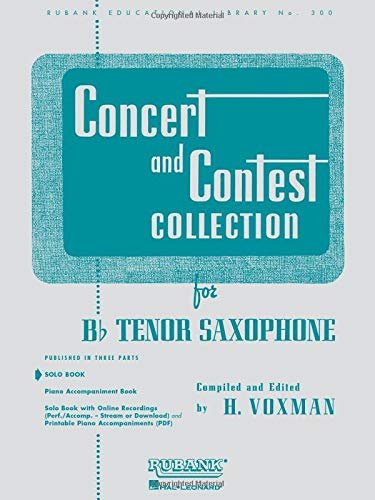 Concert and Contest Collection for Bb Tenor Saxophone