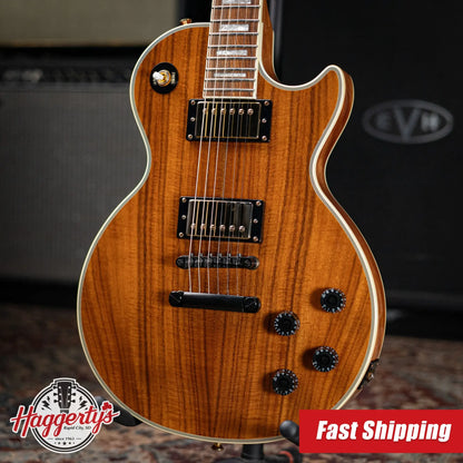 Epiphone Les Paul Custom Pro Electric Guitar - Koa - Used