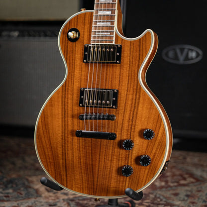 Epiphone Les Paul Custom Pro Electric Guitar - Koa - Used