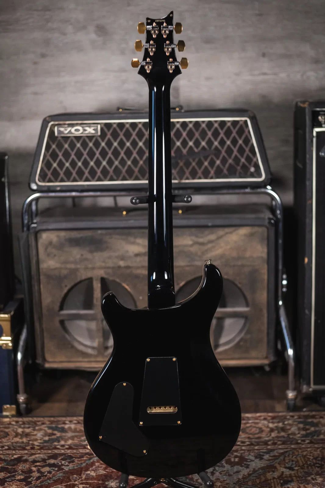 PRS Studio 10-Top Electric Guitar - Charcoal Burst with Hardshell Case - Floor Model