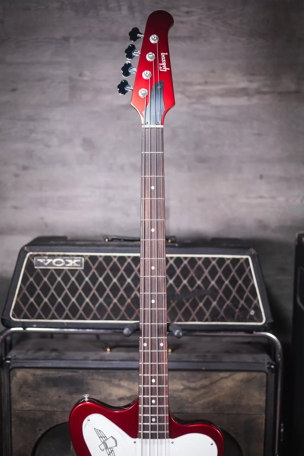 Gibson Non-Reverse Thunderbird Electric Bass - Sparkling Burgundy with Hardshell Case - Floor Model
