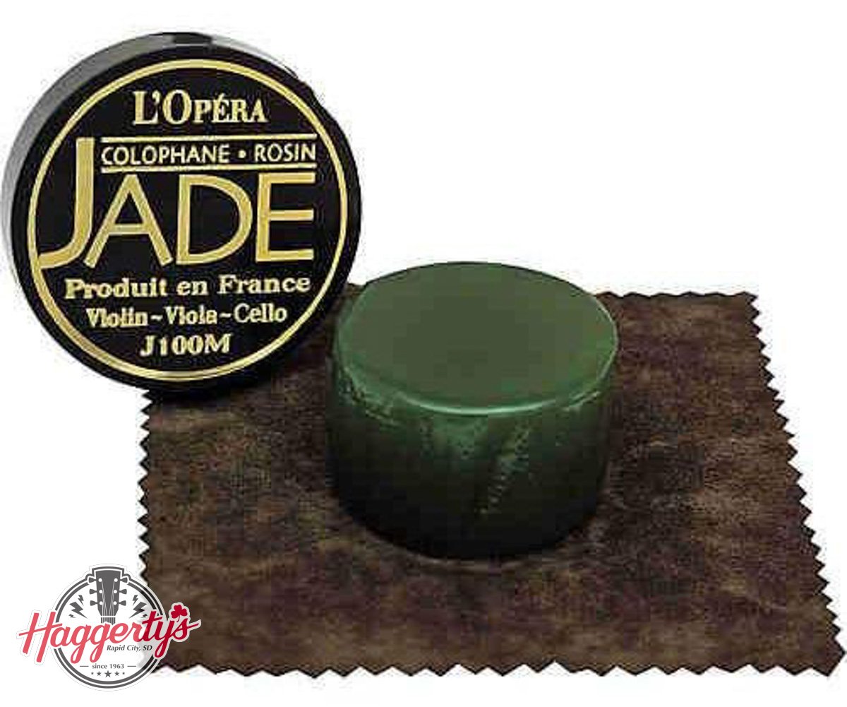 Jade rosin for violin, viola, & cello