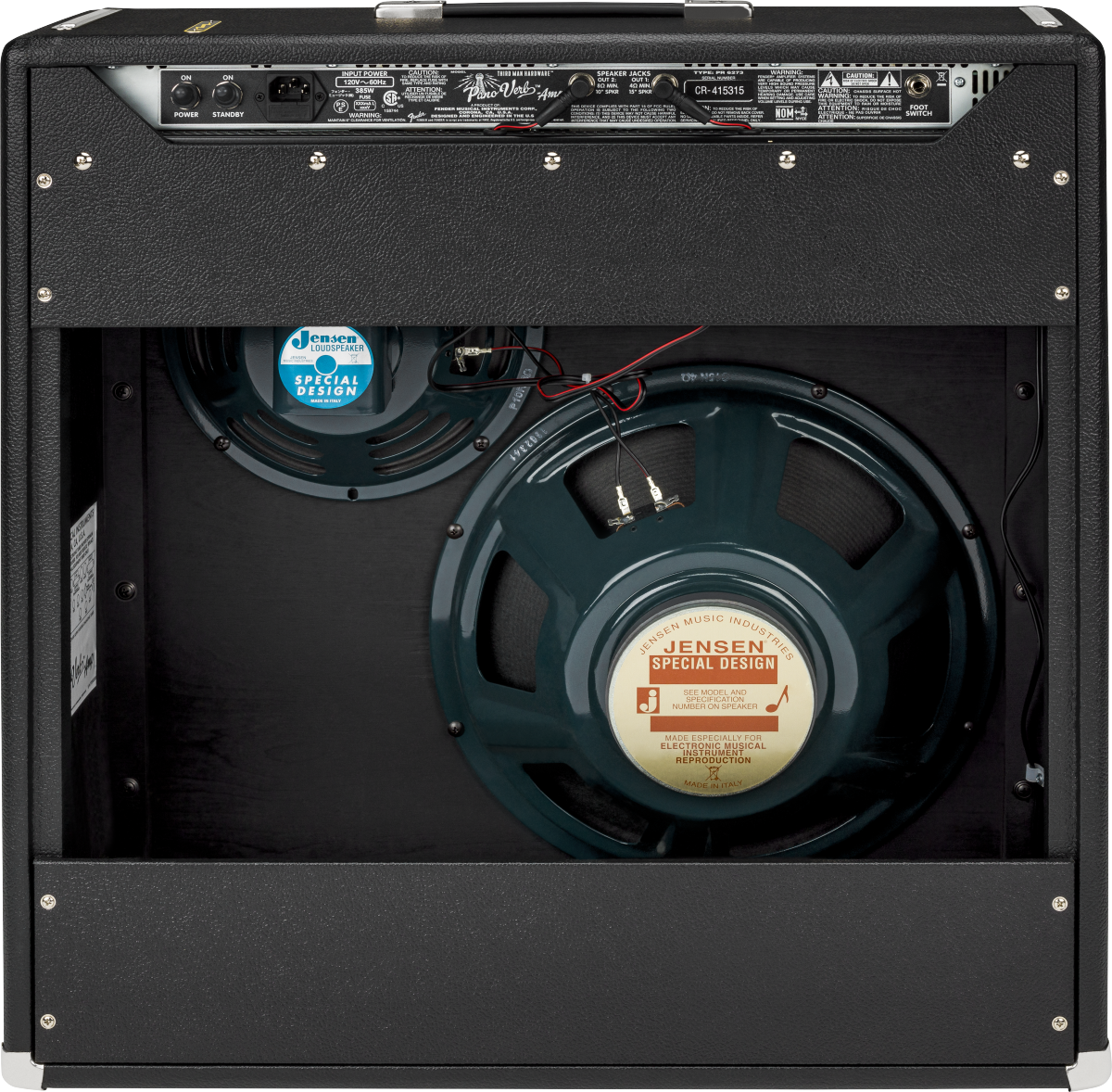 Fender Pano Verb Jack White Signature 70-Watt 1x15" / 1x10" Guitar Combo