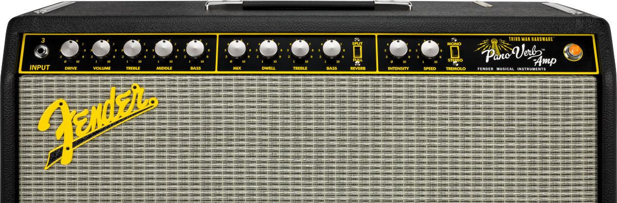 Fender Pano Verb Jack White Signature 70-Watt 1x15" / 1x10" Guitar Combo