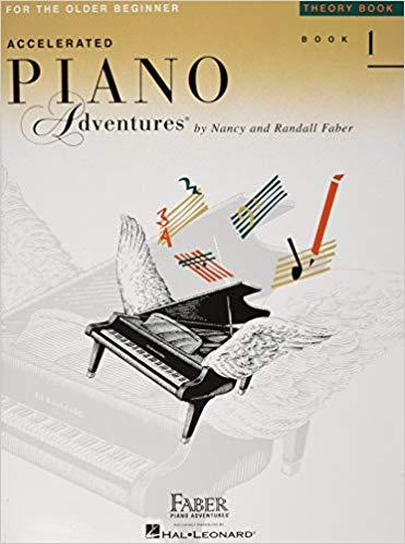 Accelerated Piano Adventures for the Older Beginner: Theory Book 1 Paperback