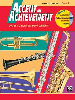 Accent on Achievement Book 2 [E-Flat Alto Saxophone]