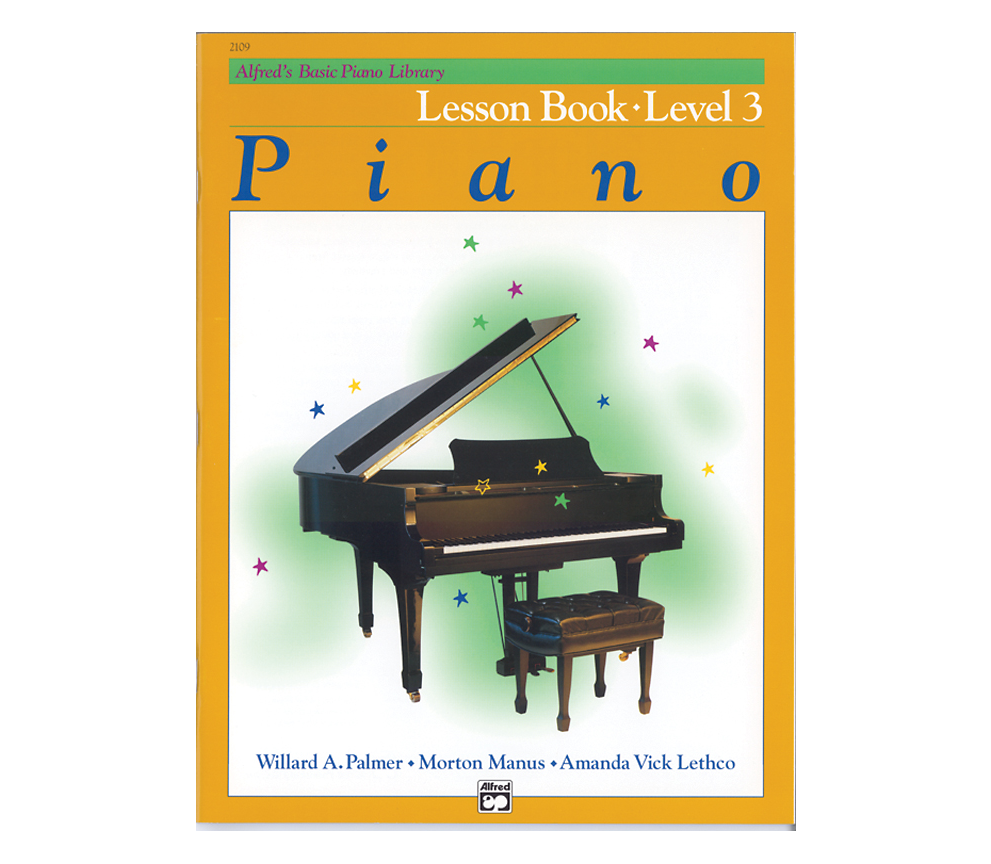 Alfred's Basic Piano Library: Level 3 - Lesson Book Alfred Publishing