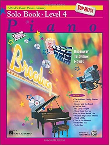 Alfreds Basic Piano Course Top Hits! Solo Book Level 4, Alfred Publishing