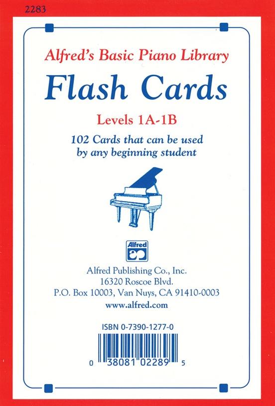 Alfreds Basic Piano Course: Flash Cards