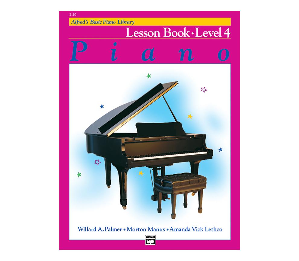 Alfred's Basic Piano Library: Level 4 - Lesson Book Alfred Publishing