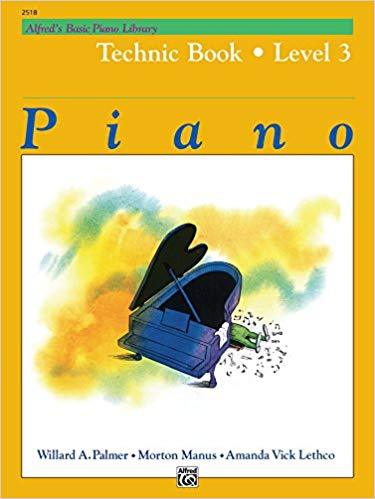 Alfred's Basic Piano Library: Level 3 - Technic Book, Alfred Publishing