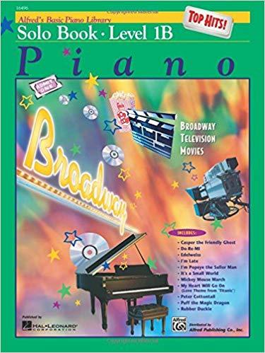 Alfred's Basic Piano Library: Solo Book Level 1B, Alfred Publishing (currently out of stock)