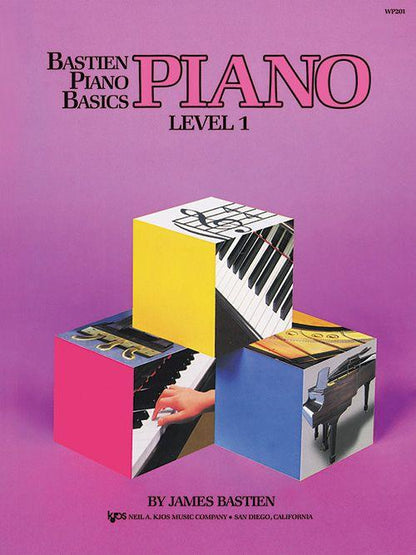 Bastien Piano Basics: Level 1 - Piano Book, KJOS Publishing