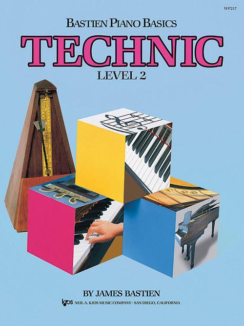 Bastien Piano Basics: Level 2 - Technic Book, KJOS Publishing