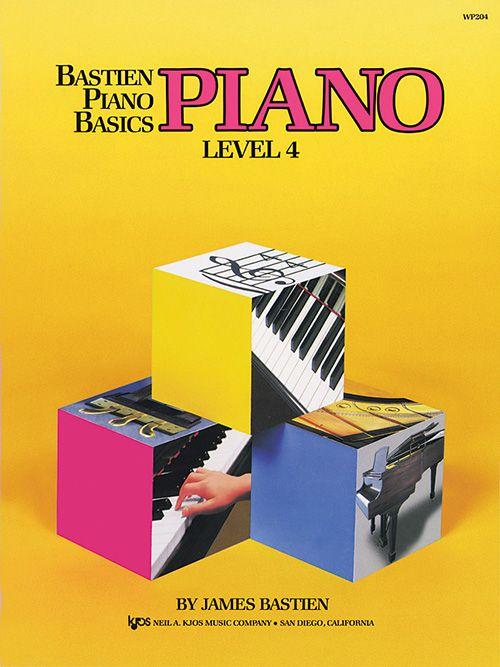 Bastien Piano Basics: Level 4 - Piano Book, KJOS Publishing