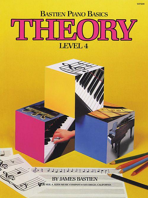 Bastien Piano Basics: Level 4 - Theory Book, KJOS Publishing