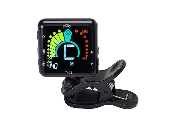 Cool Music Rechargeable Magnetic Clip-on Tuner