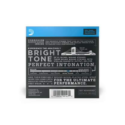 D'Addario EXL157 Electric Guitar Strings Baritone 14-68